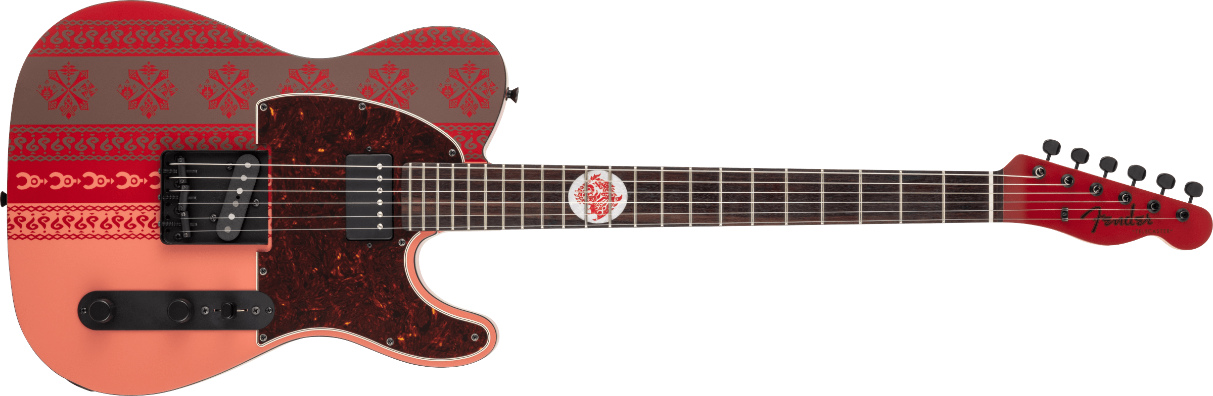 Fender Monster Hunter Rathalos Telecaster®, Rosewood Fingerboard, Rathalos Red (Coming Soon - Please reserve your order now!!!)