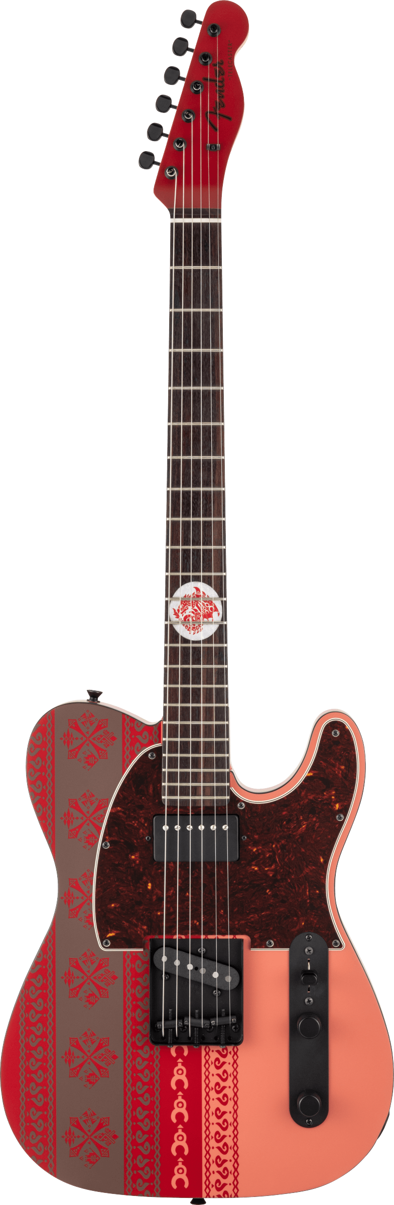 Fender Monster Hunter Rathalos Telecaster®, Rosewood Fingerboard, Rathalos Red (Coming Soon - Please reserve your order now!!!)