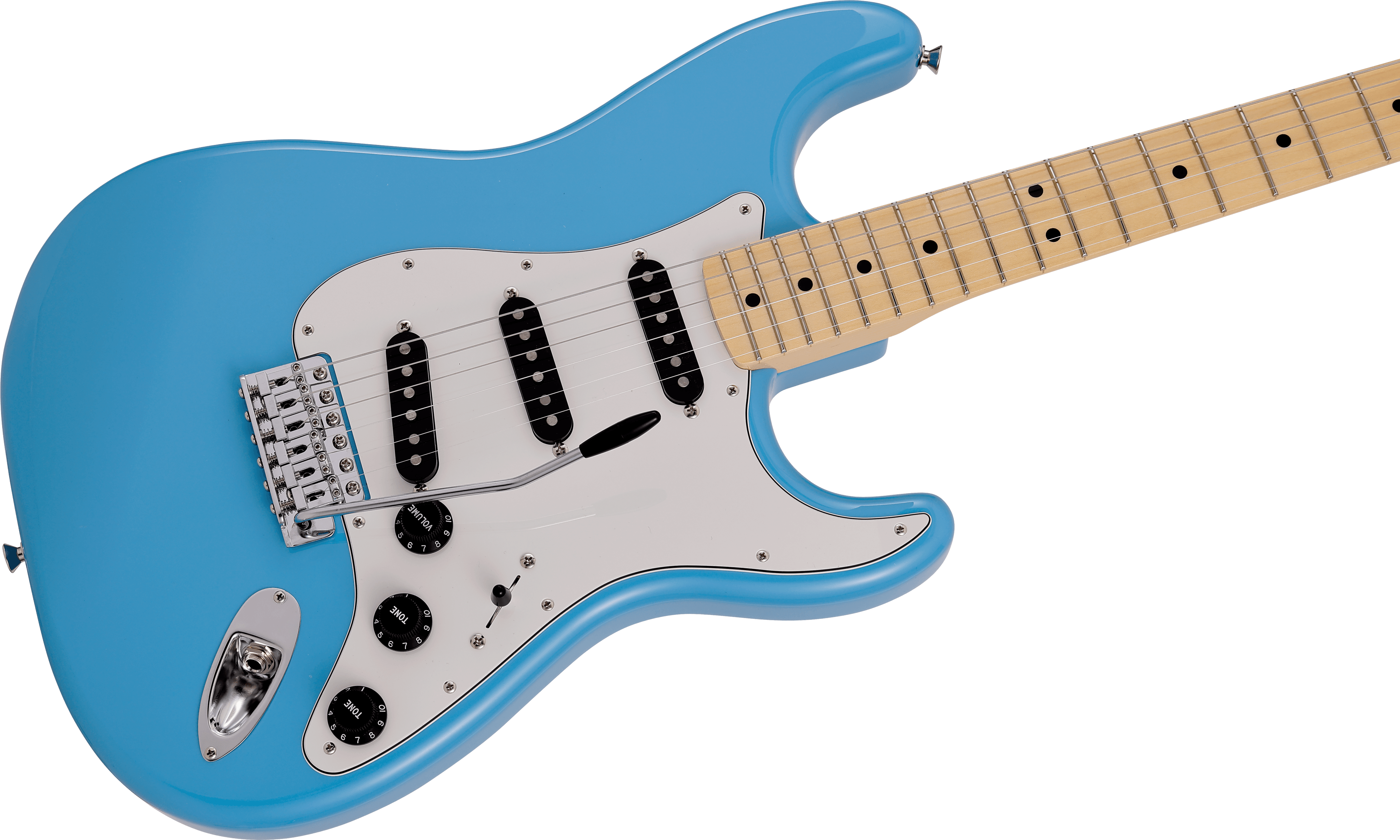 Fender Made in Japan Limited International Color Stratocaster®, Maple Fingerboard, Maui Blue