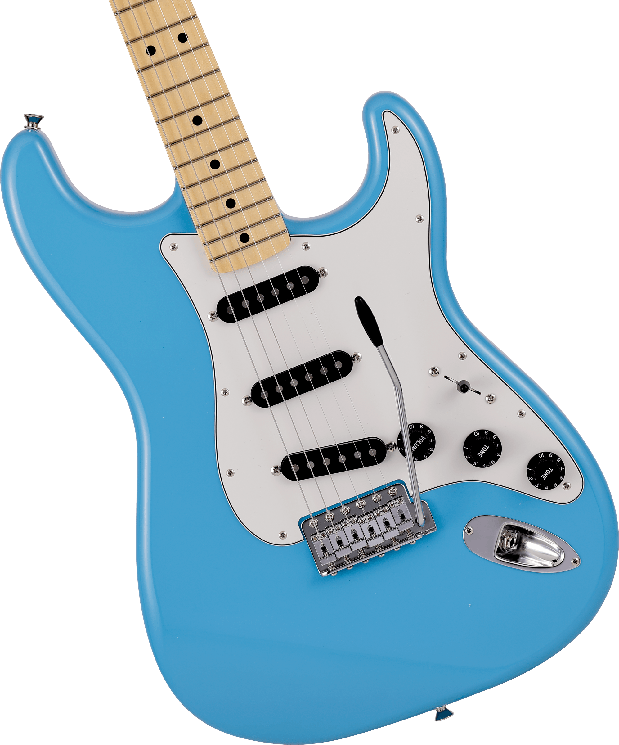 Fender Made in Japan Limited International Color Stratocaster®, Maple Fingerboard, Maui Blue