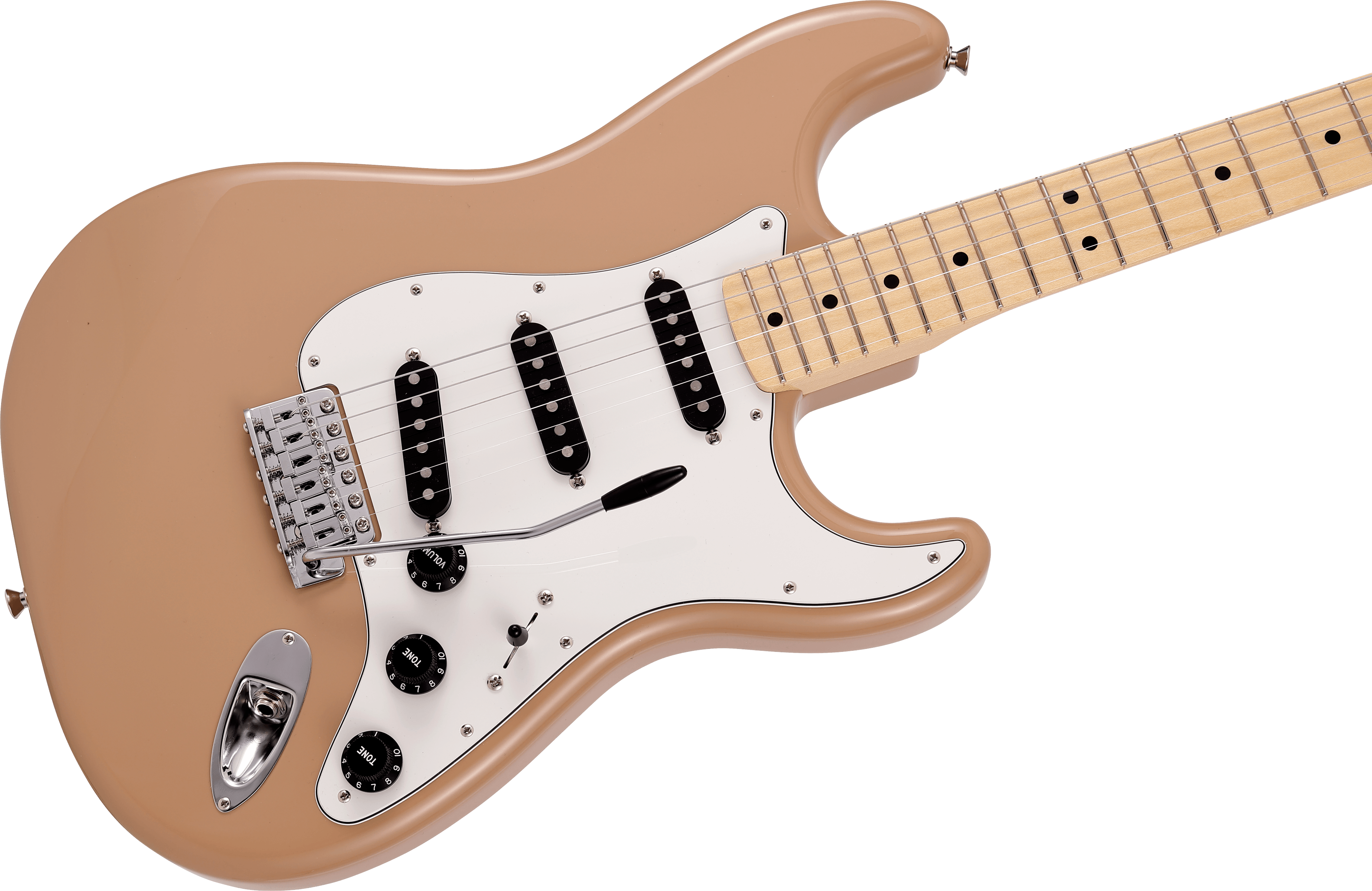 Fender Made in Japan Limited International Color Stratocaster®, Maple Fingerboard, Sahara Taupe