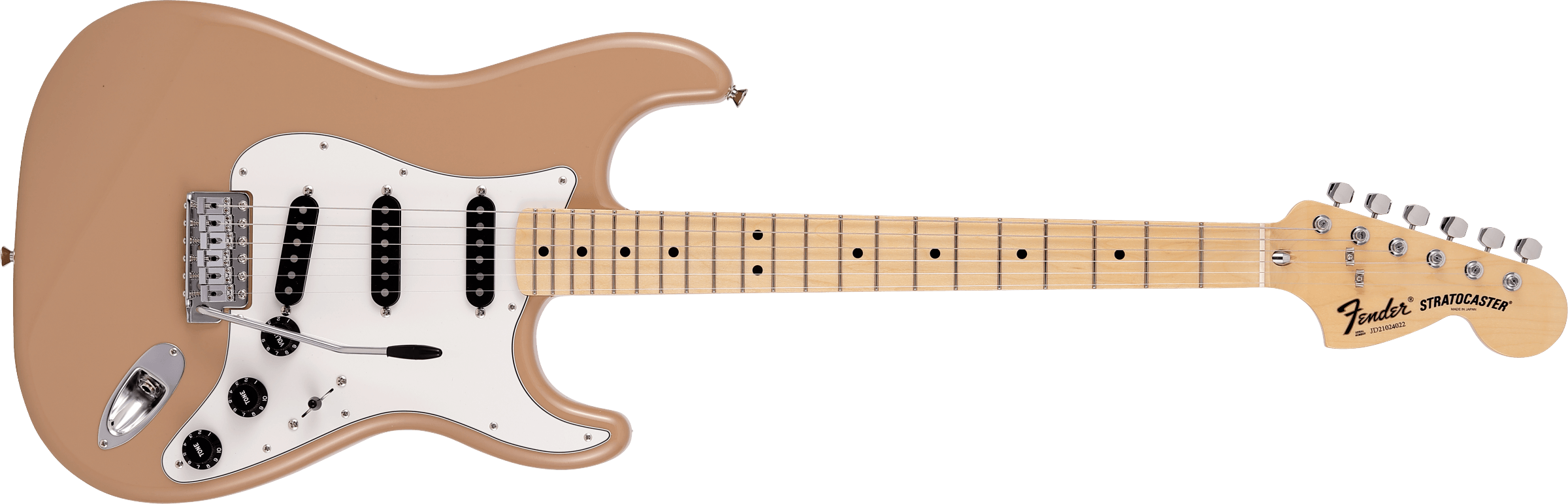 Fender Made in Japan Limited International Color Stratocaster®, Maple Fingerboard, Sahara Taupe