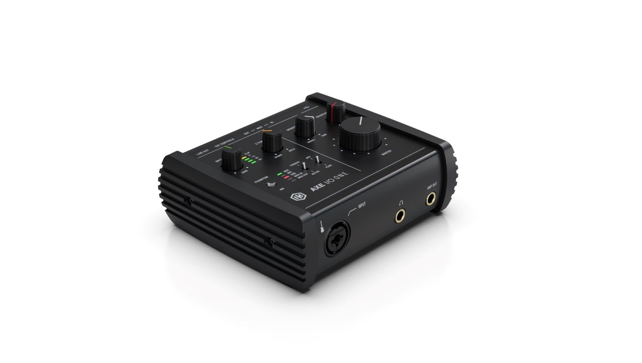 IK Multimedia AXE I/O ONE Compact USB-C Audio Interface with Advanced Guitar Tone Shaping