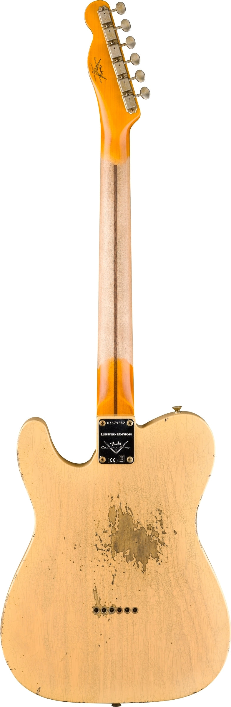 #75 Limited Edition '54 Telecaster® Heavy Relic®, 1-Piece Quartersawn Maple Neck, Natural Blonde