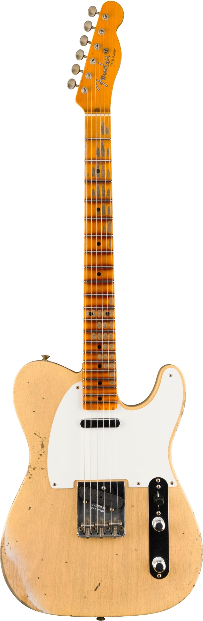 #75 Limited Edition '54 Telecaster® Heavy Relic®, 1-Piece Quartersawn Maple Neck, Natural Blonde