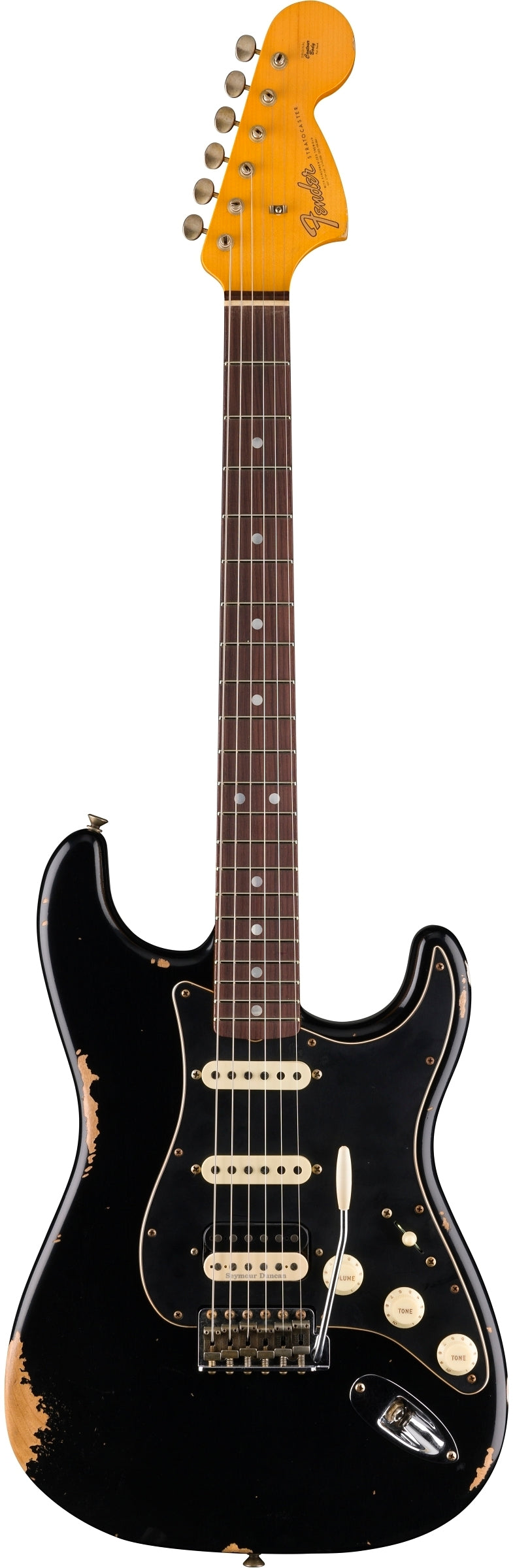 #44 Limited Edition '67 Strat® HSS Relic®, 3A Rosewood Fingerboard, Aged Black