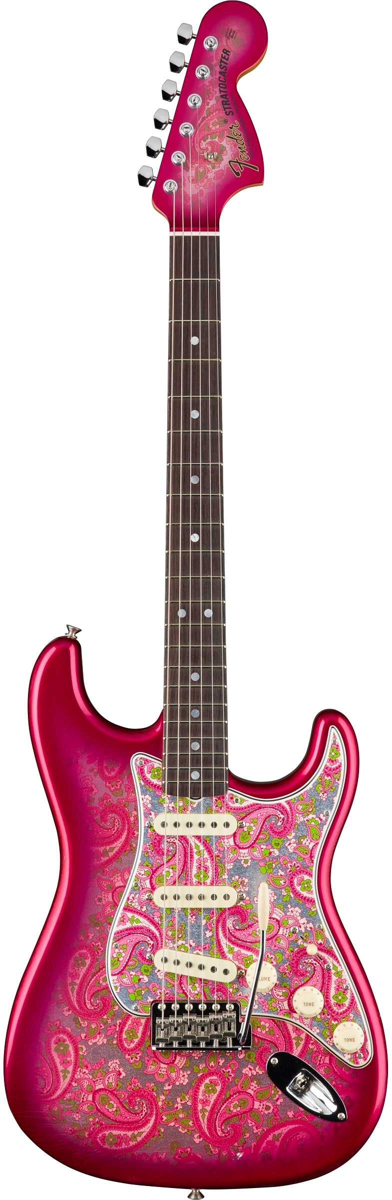 #71 Limited Edition '68 Stratocaster® Journeyman Relic® with Closet Classic Hardware, 3A Rosewood Fingerboard, Pink Paisley