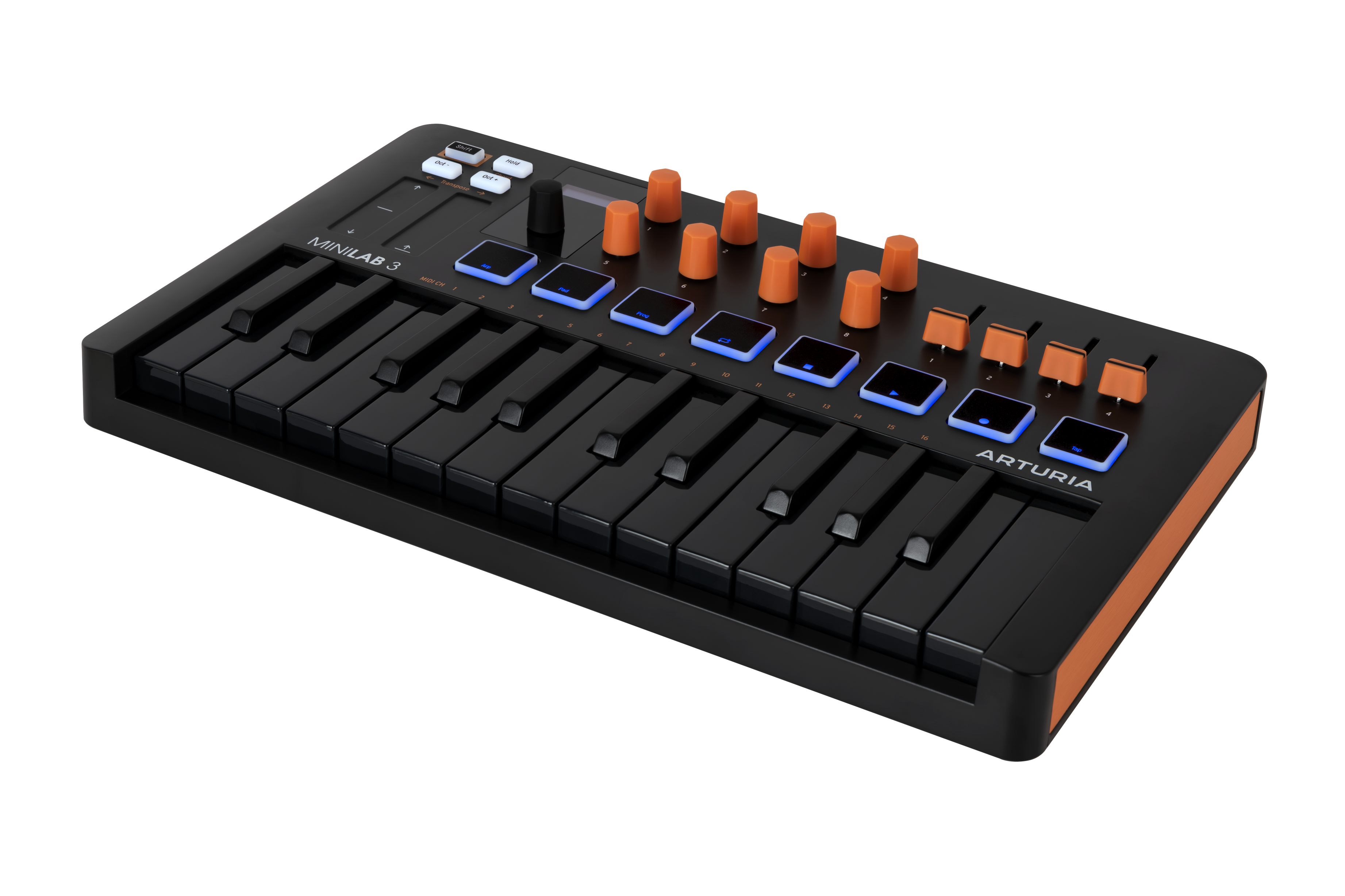 Arturia MiniLab 3 Orange Edition Universal MIDI Controller