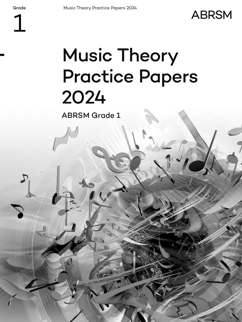 (訂購 Pre-order) ABRSM Music Theory Practice Papers 2024 Grade 1