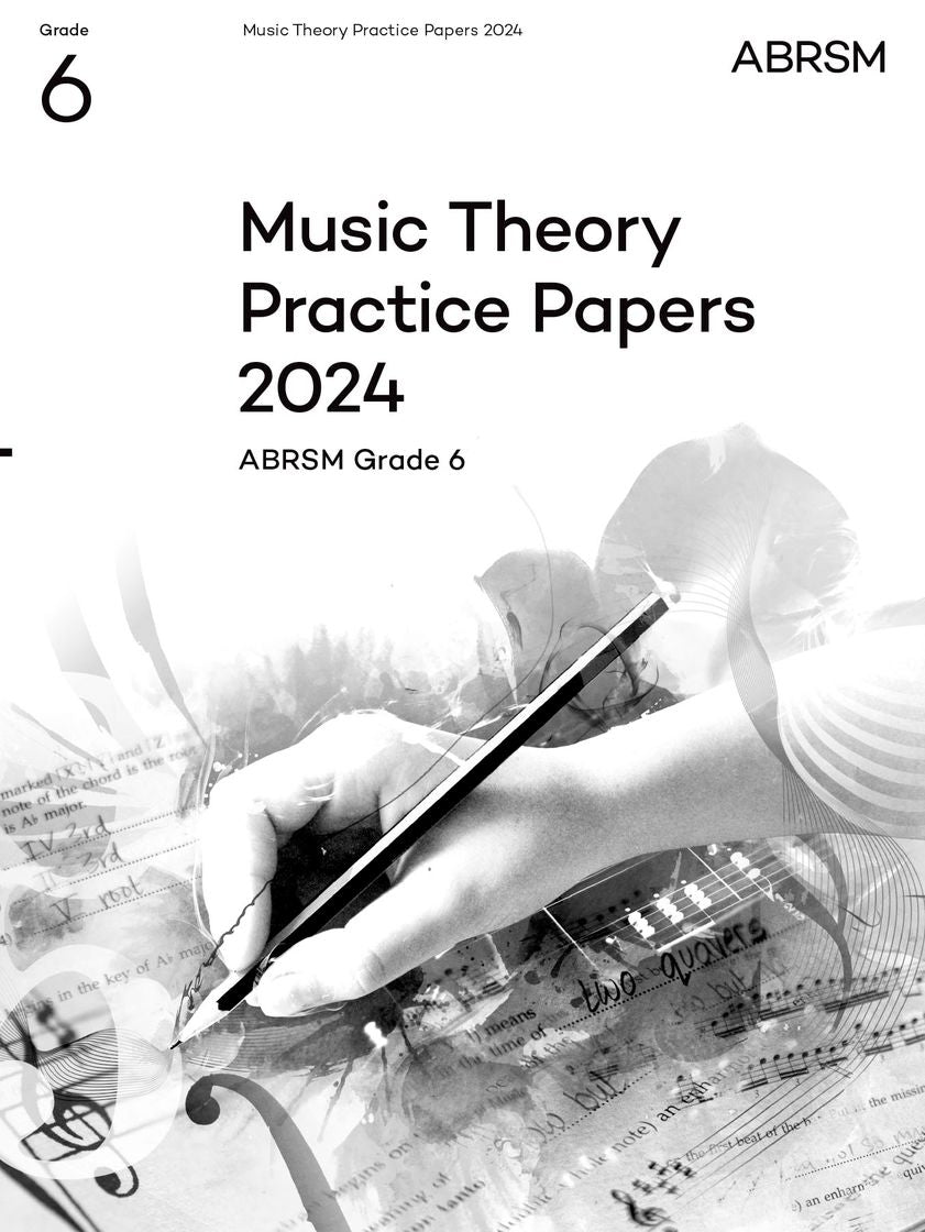 (訂購 Pre-order) ABRSM Music Theory Practice Papers 2024 Grade 6