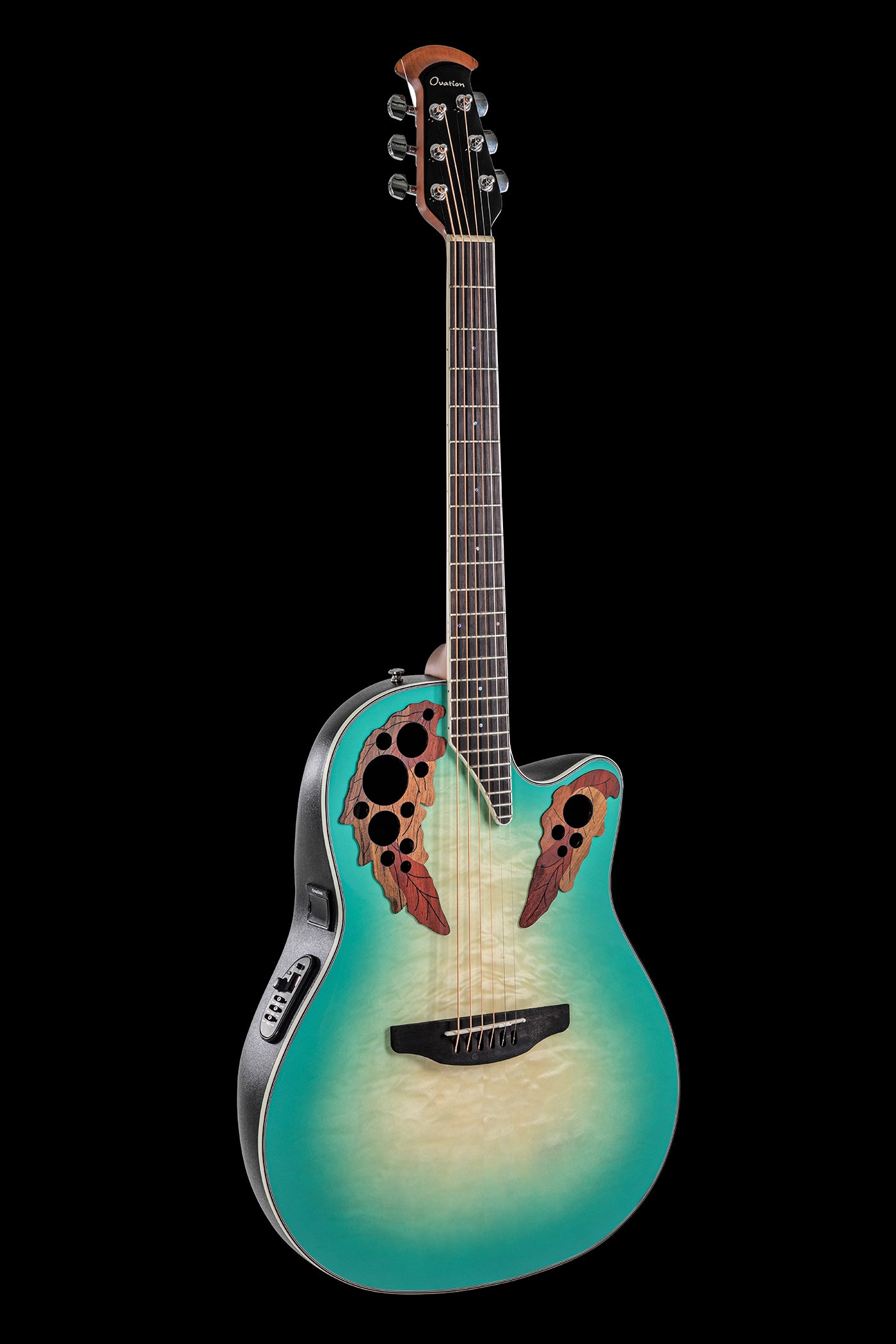 Ovation E-Acoustic Guitar Celebrity Elite Plus Mid Cutaway, Mintburst