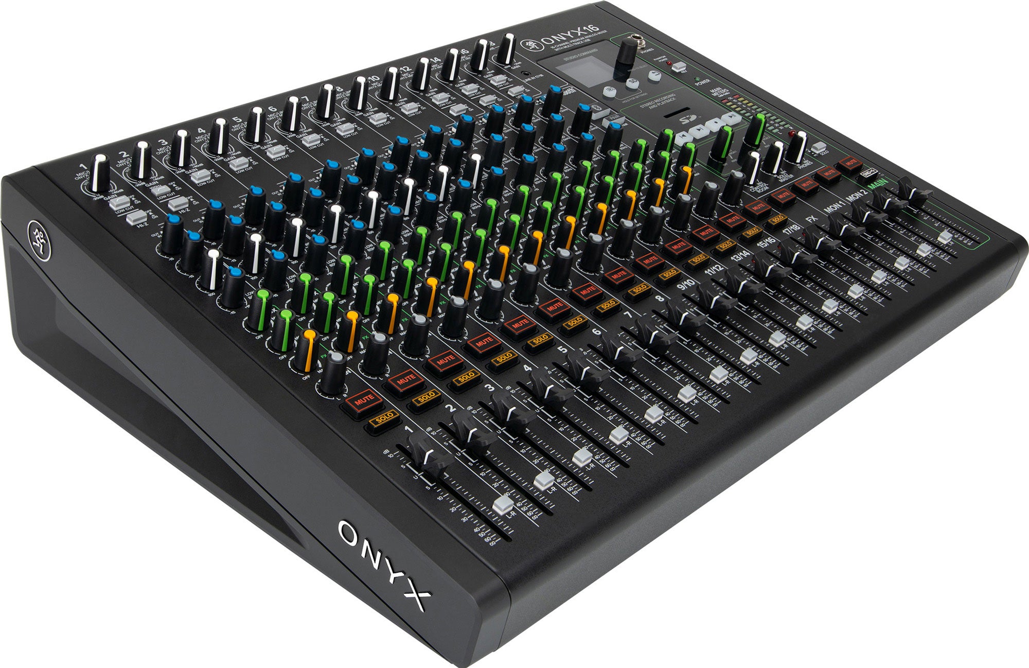 Mackie ONYX16 16-CHANNEL PREMIUM ANALOG USB MIXER — Tom Lee Music