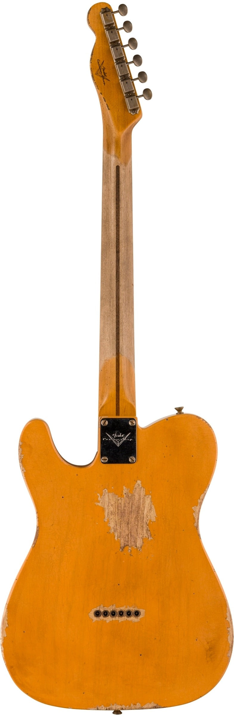 2022 TIME MACHINE '52 TELE® - HEAVY RELIC®, AGED NOCASTER® BLONDE