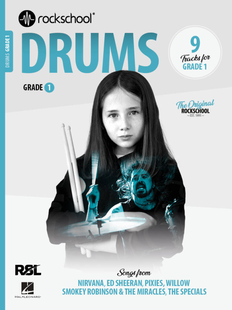 Rockschool Drums Grade 1 2024 with Audio