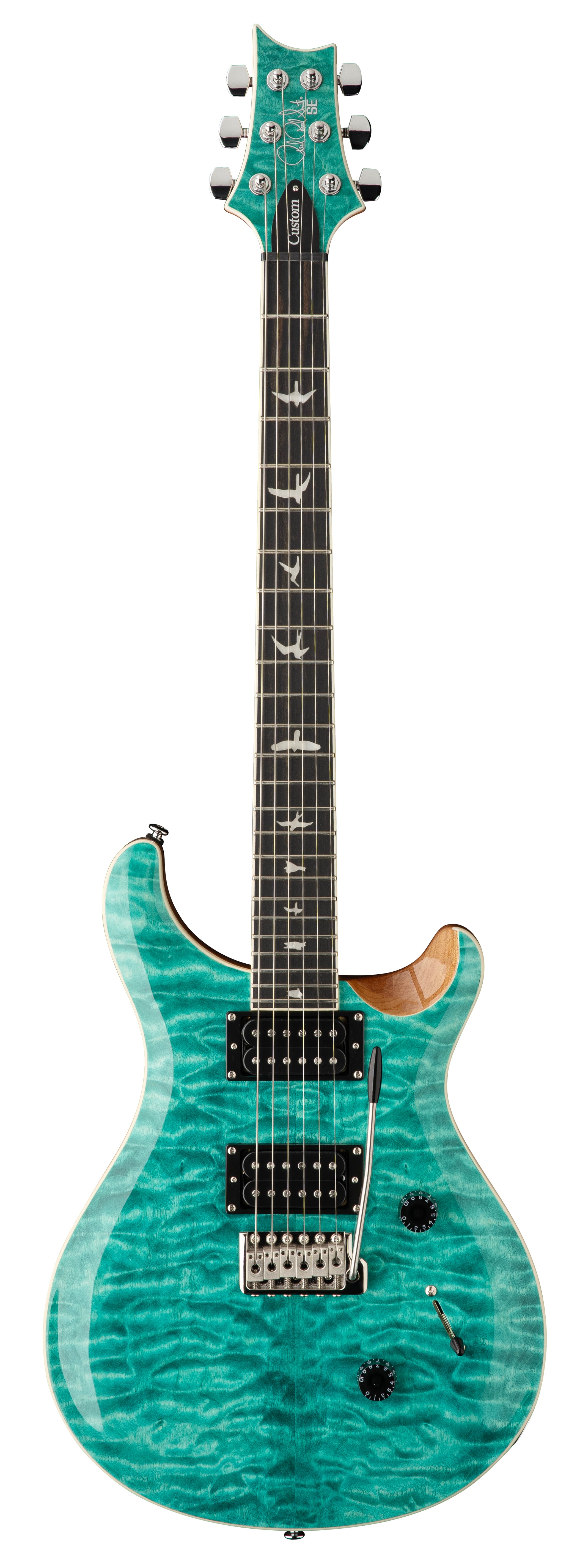 PRS SE Custom 24 Quilt (Turquoise)