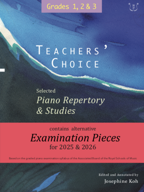 (訂購 Pre-order) Teachers' Choice Exam Pieces 2025-26 Piano Grade 1-3