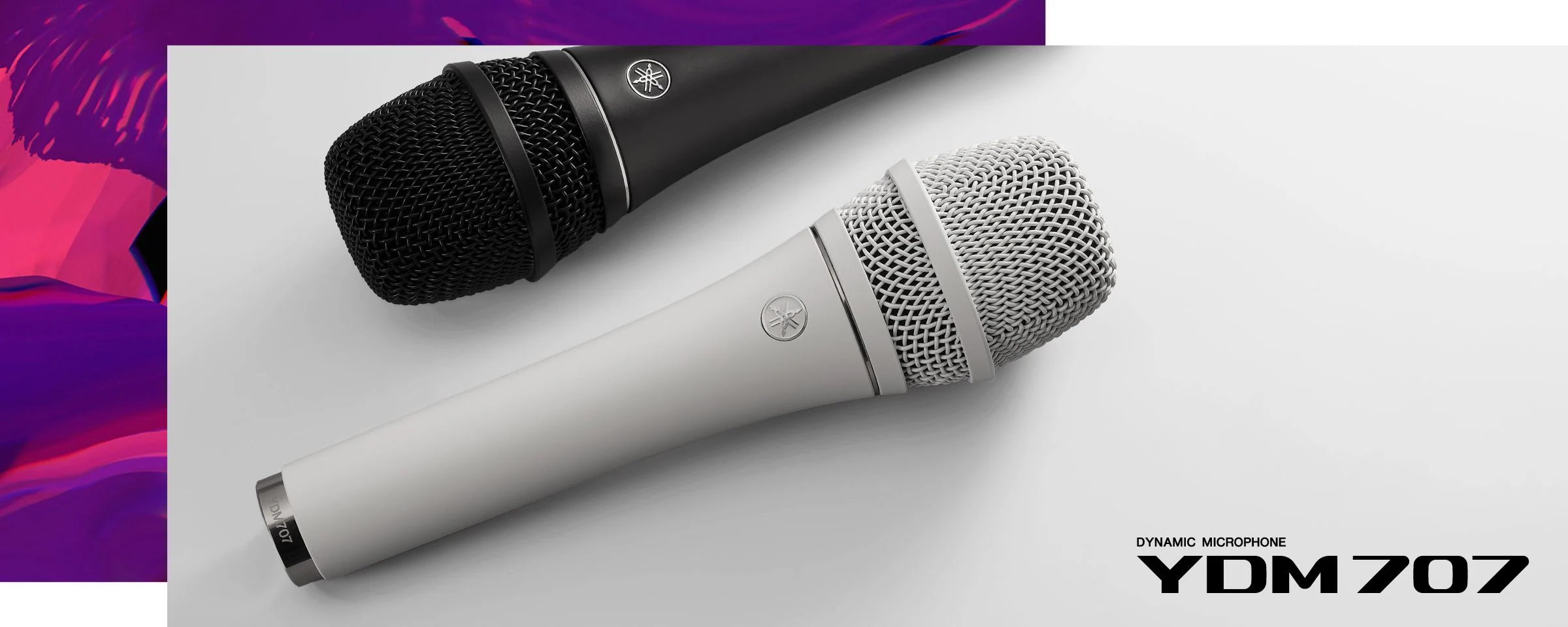 Yamaha YDM707W  Dynamic Microphone(White)