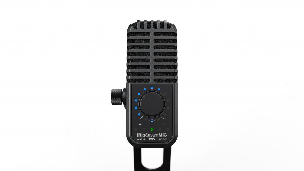 IK Multimedia iRig Stream Mic Pro - Compact Multi-pattern Microphone and Stereo/4-channel Audio Interface 收音咪