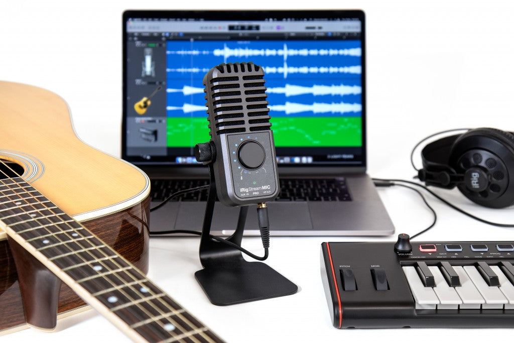 IK Multimedia iRig Stream Mic Pro - Compact Multi-pattern Microphone and Stereo/4-channel Audio Interface 收音咪