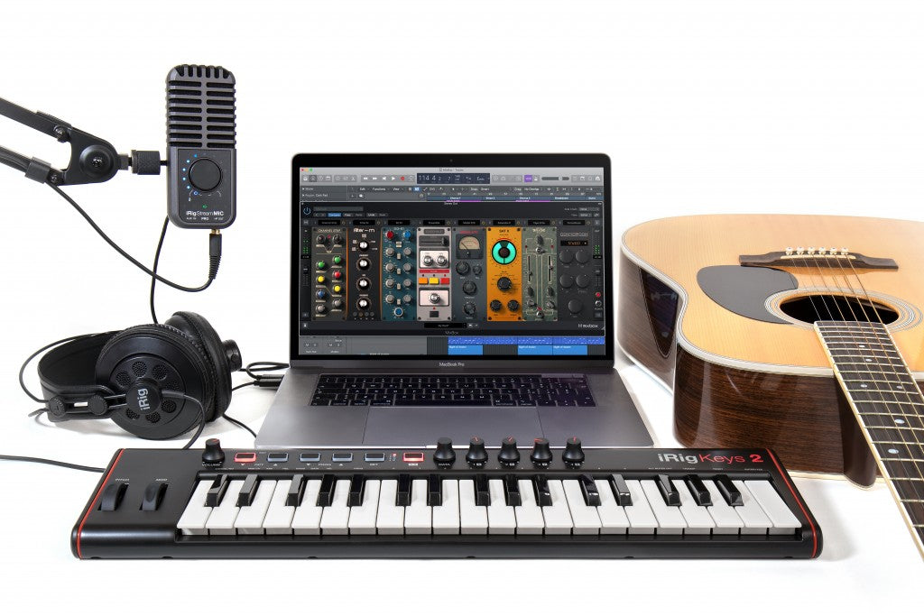 IK Multimedia iRig Stream Mic Pro - Compact Multi-pattern Microphone and Stereo/4-channel Audio Interface 收音咪