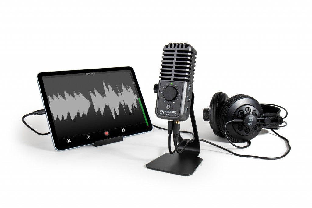 IK Multimedia iRig Stream Mic USB - USB Microphone and Stereo Audio Interface 收音咪