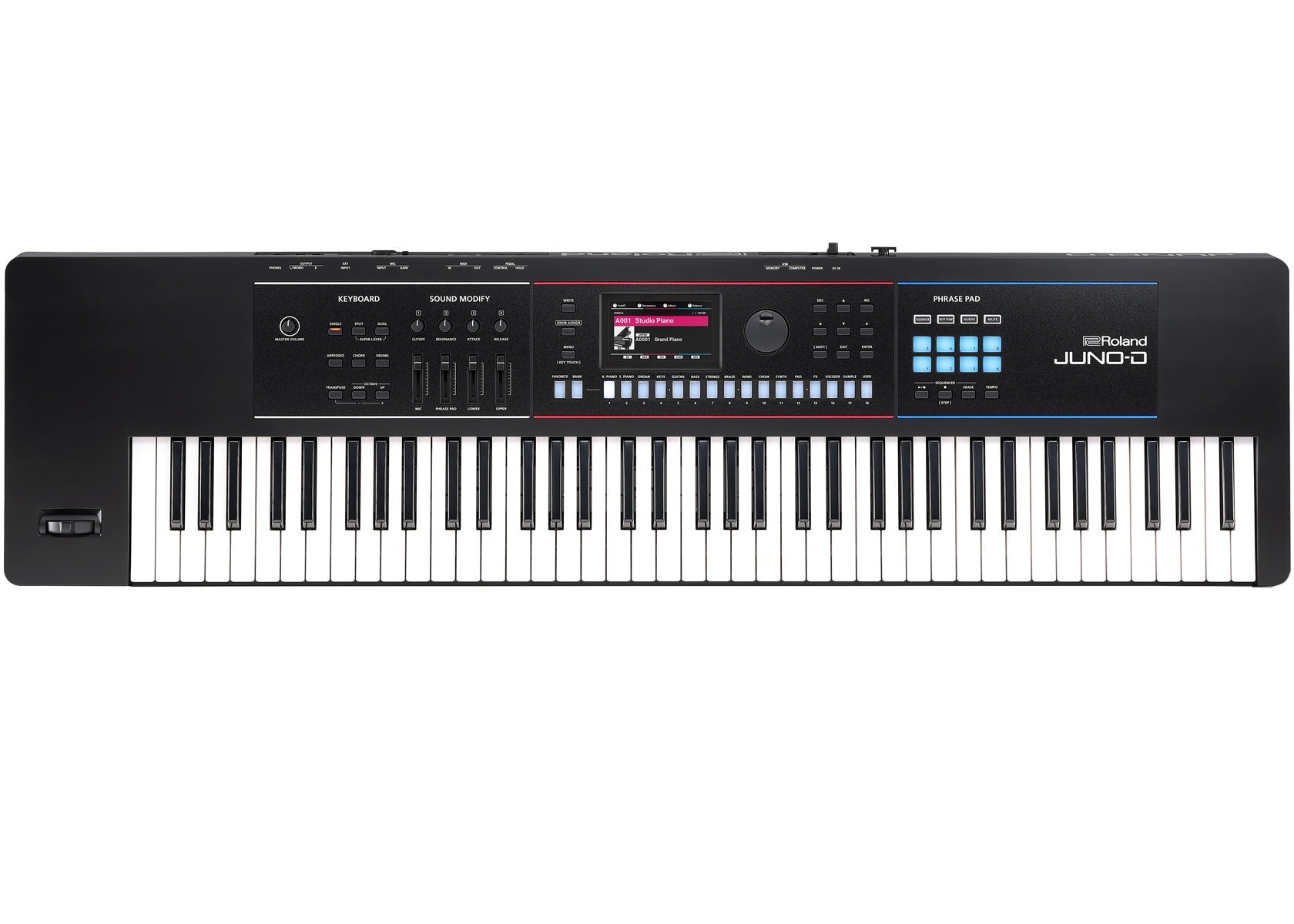 Roland JUNO-D Series Synthesizer (61/76/88-Keys)