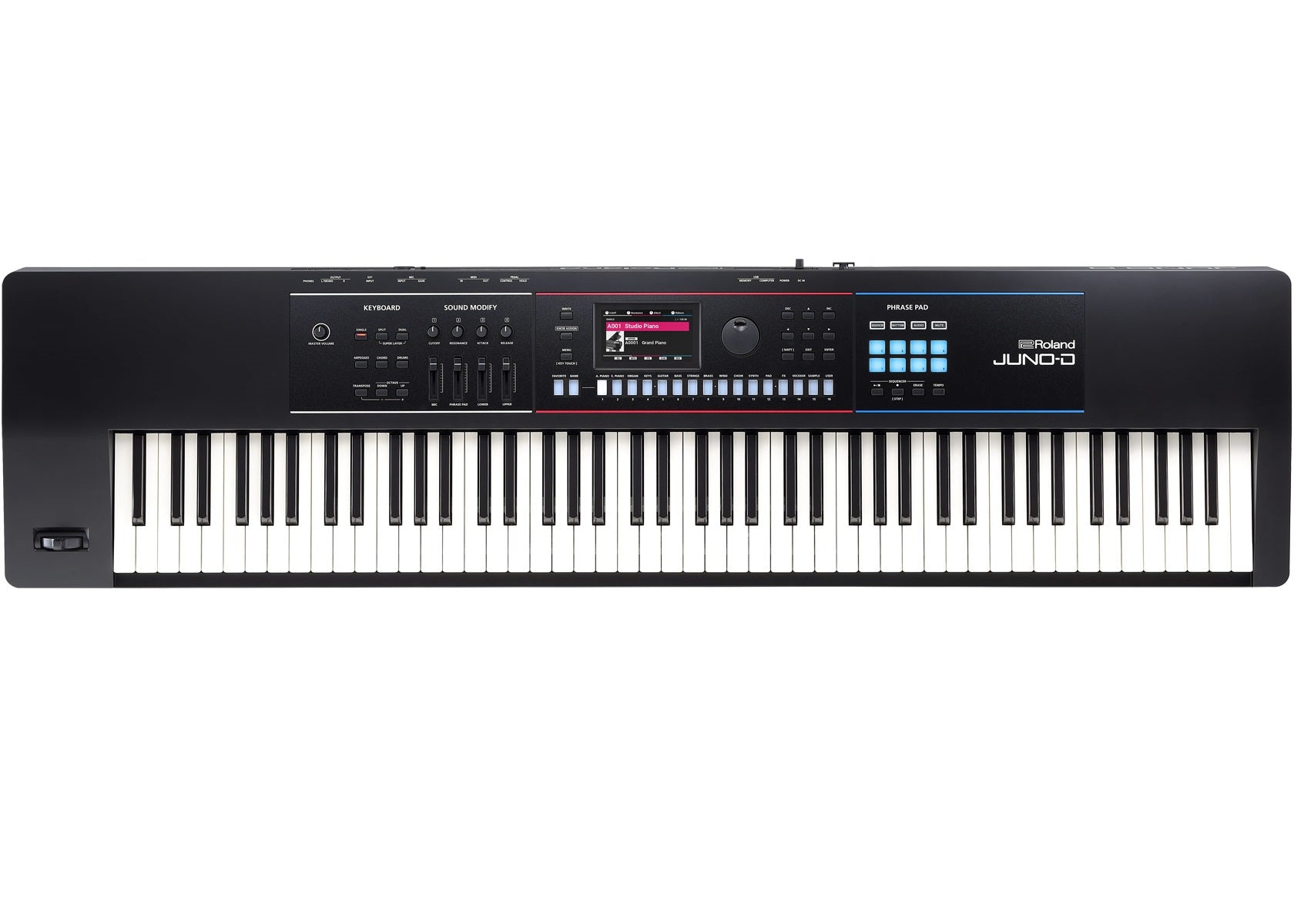 Roland JUNO-D Series Synthesizer (61/76/88-Keys)