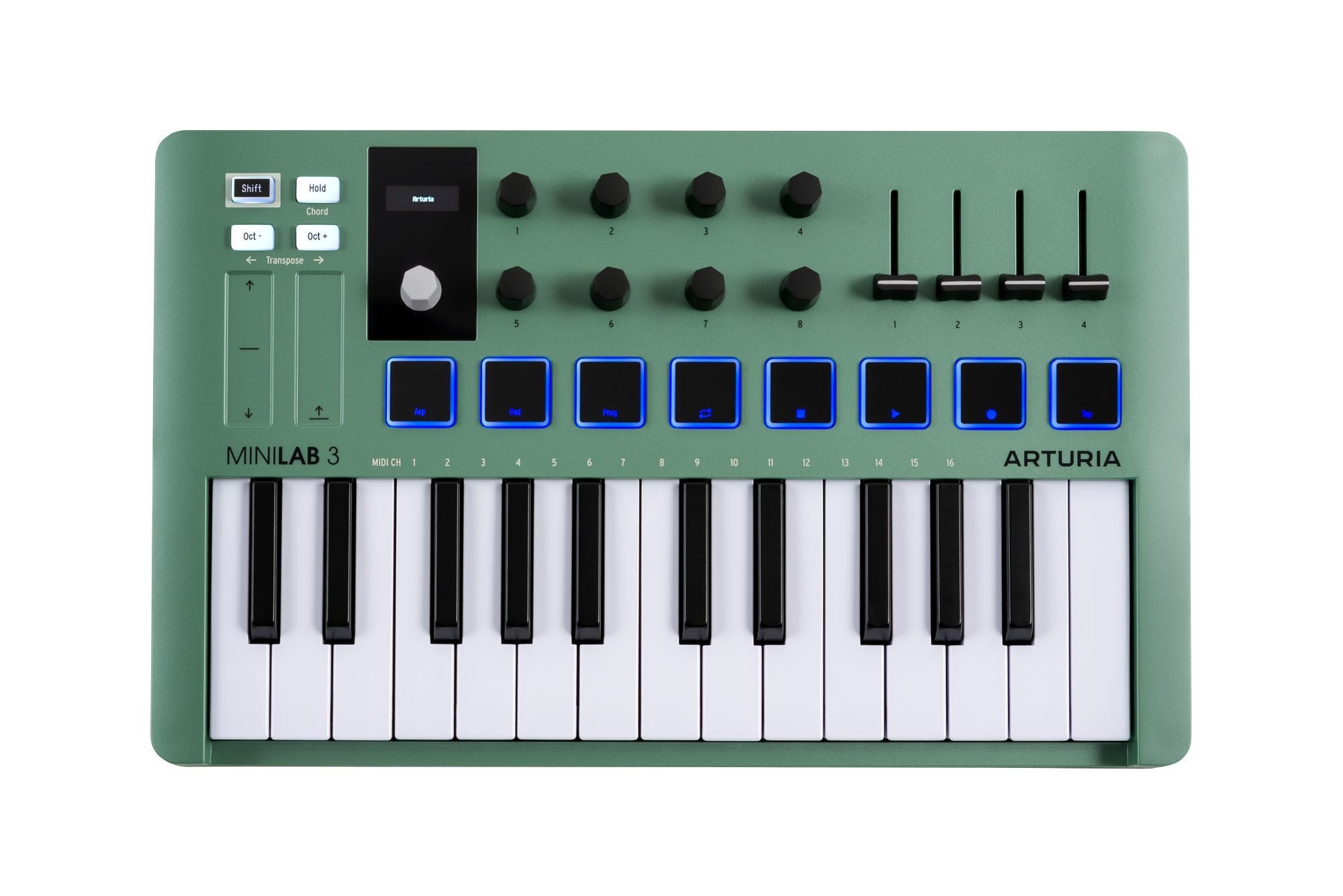 Arturia MiniLab 3 Mint Edition Universal MIDI Controller