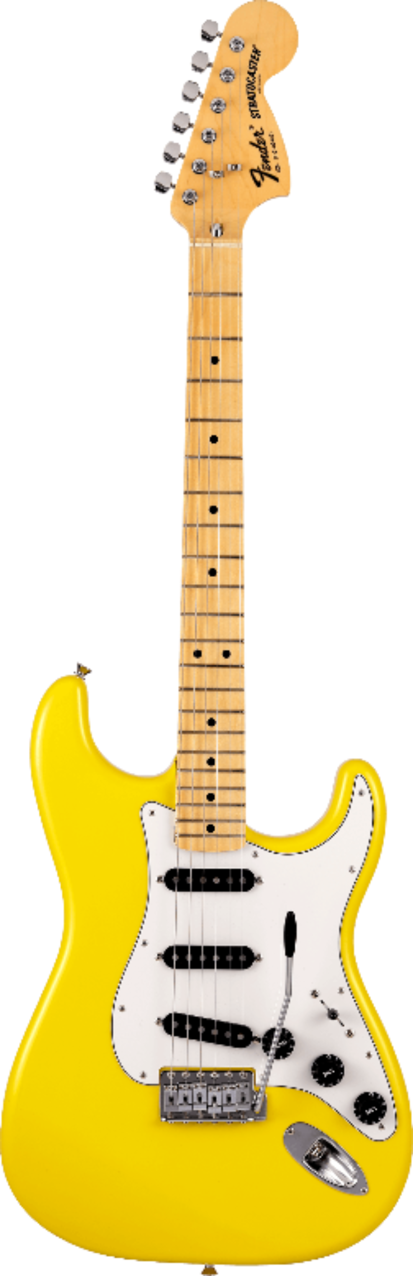 Fender Made in Japan Limited International Color Stratocaster®, Maple Fingerboard, Monaco Yellow