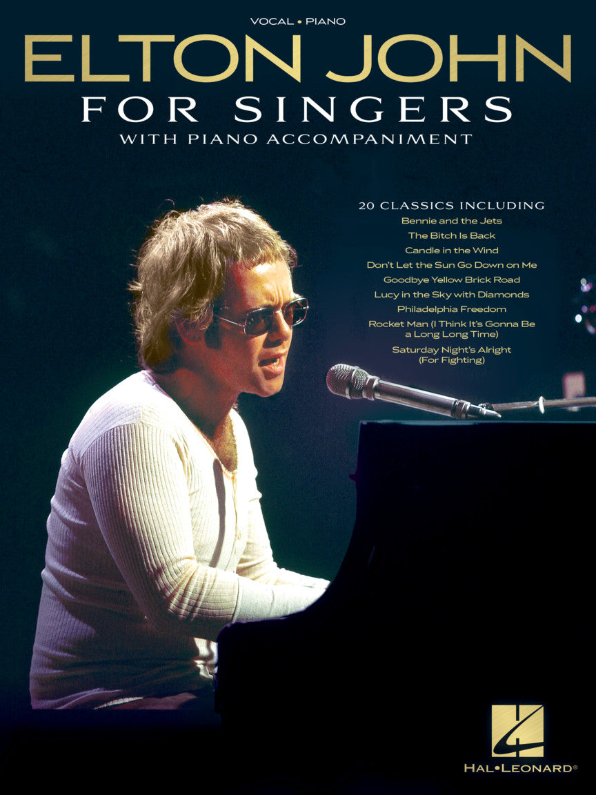 Elton John For Singers with Piano Accompaniment