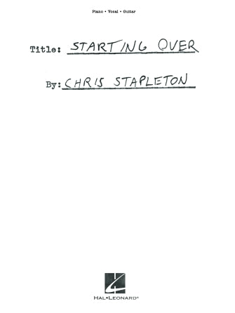 Chris Stapleton – Starting Over