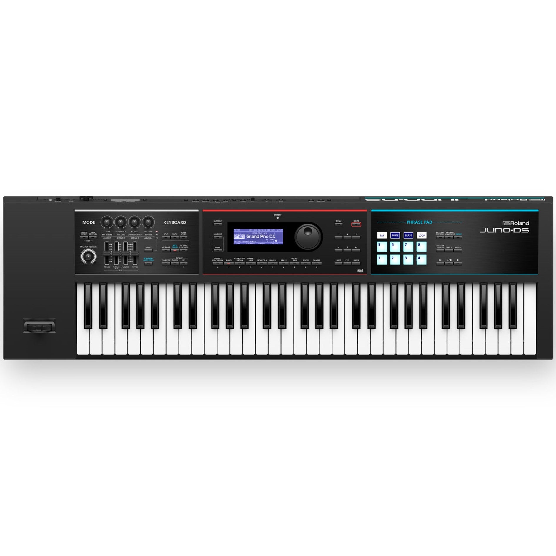 Roland JUNO-DS Synthesizer (61/76/88-Keys) — Tom Lee Music