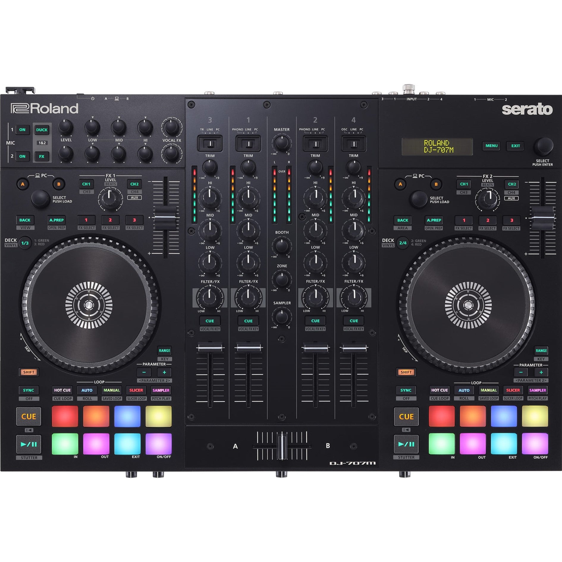 Roland DJ-707M DJ Controller — Tom Lee Music