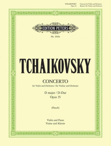 Tchaikovsky Concerto in D Op. 35