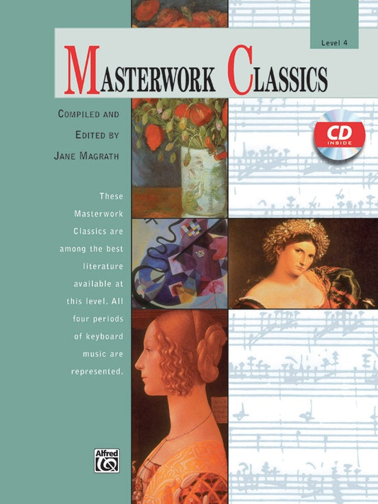 Masterwork Classics, Level 4 (Ed. Jane Magrath / perf. Valery Lloyd-Watts, Piano Book & CD)