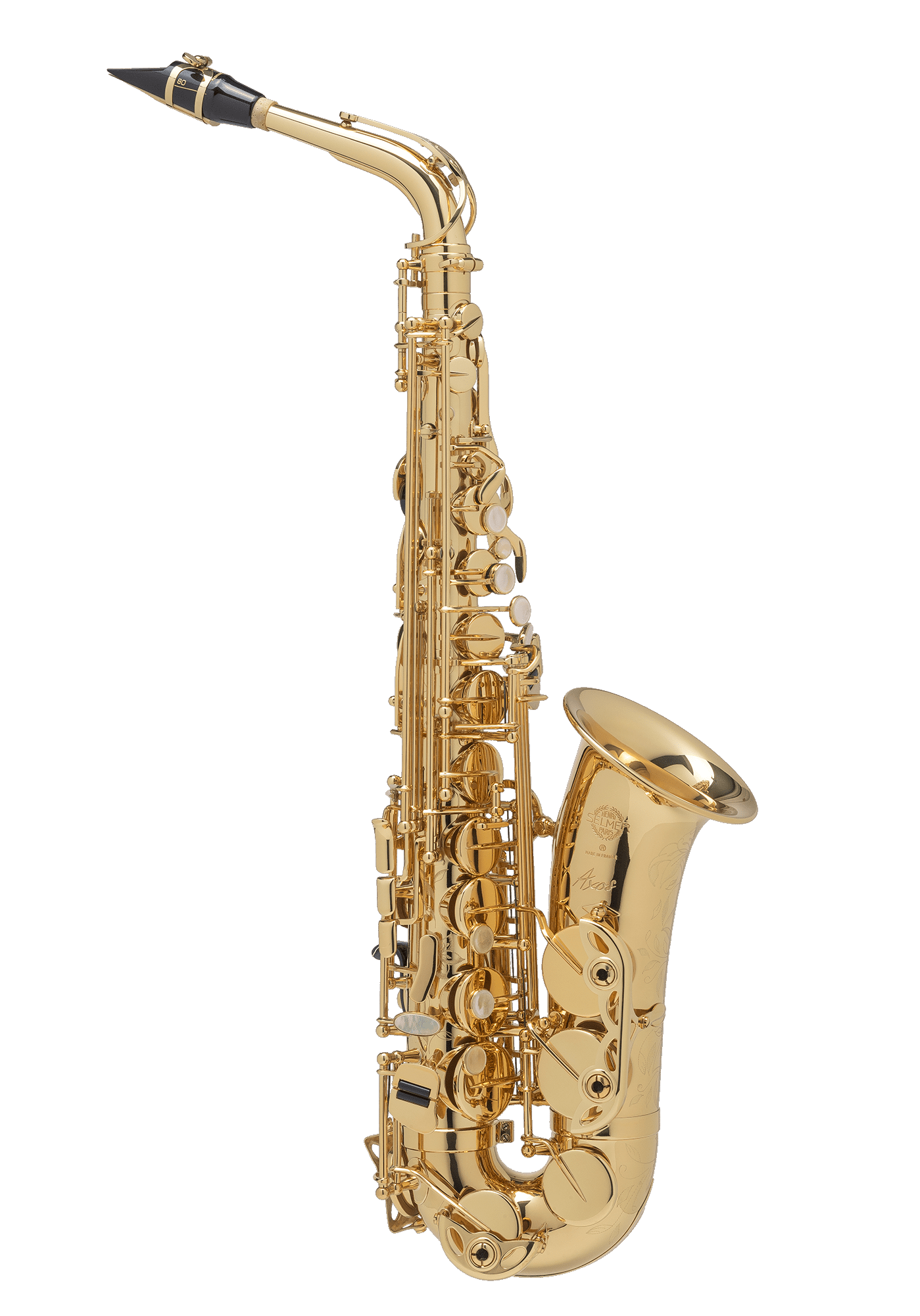 Selmer Paris Axos Alto Alto Saxophone, Gold Lacquered 