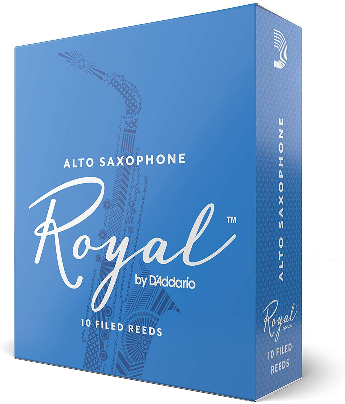 Royal by D'addario Eb Alto Saxohpone Reeds, 10pcs box — Tom