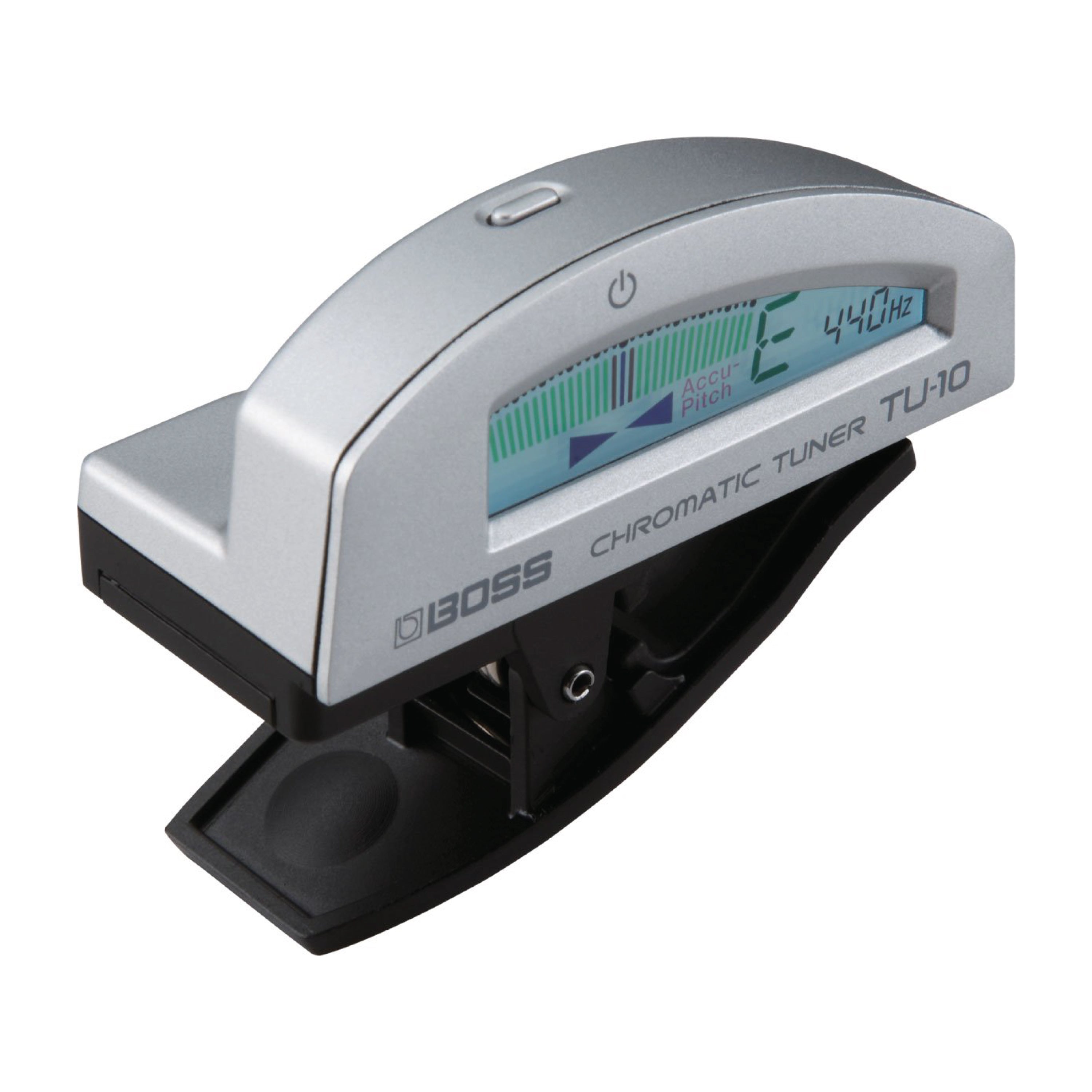 BOSS TU-10 Clip-On Chromatic Tuner (Silver) 調音器— Tom Lee Music