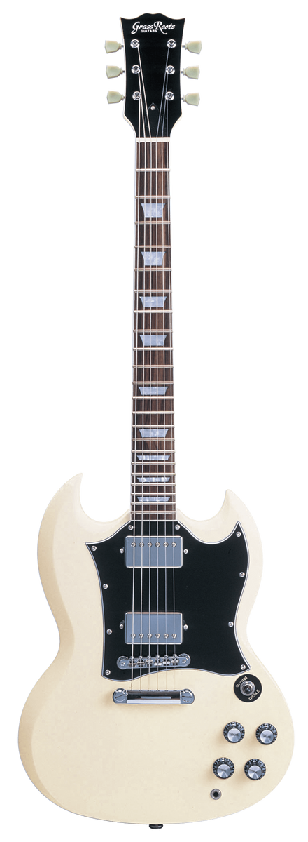 ESP Grassroots G-SG-55L - Vintage White — Tom Lee Music