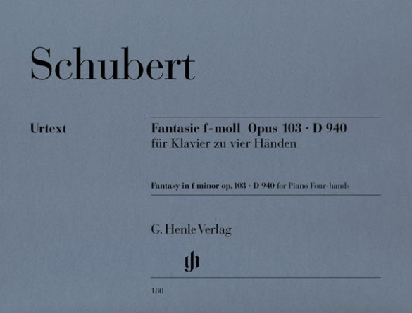 Schubert Fantasy f minor op. 103 D 940