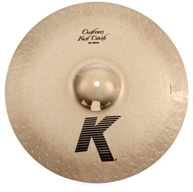 Cymbal Bundle #1 - ZILDJIAN 18  K Custom Dark Fast Crash Cymbal w/ ZILDJIAN Drum Key & ZILDJIAN GIFT PACK