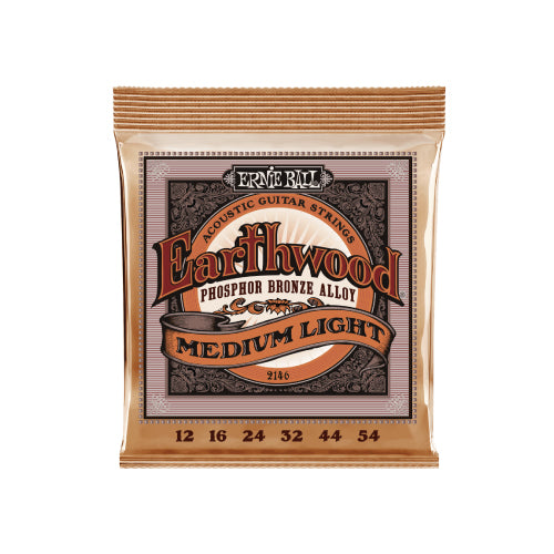 Ernie ball earthwood medium shop light