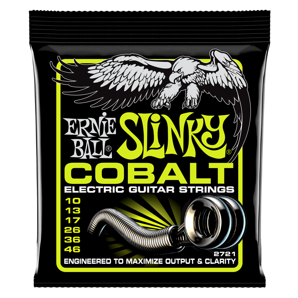 Ernie Ball, 2721, Regular Slinky Cobalt, 結他弦線