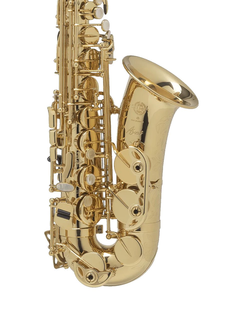 Selmer Paris Axos Alto Alto Saxophone, Gold Lacquered 