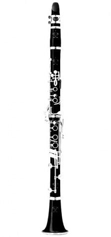 Buffet Crampon R13 A Clarinet Grenadilla Wood Body Silver Plated