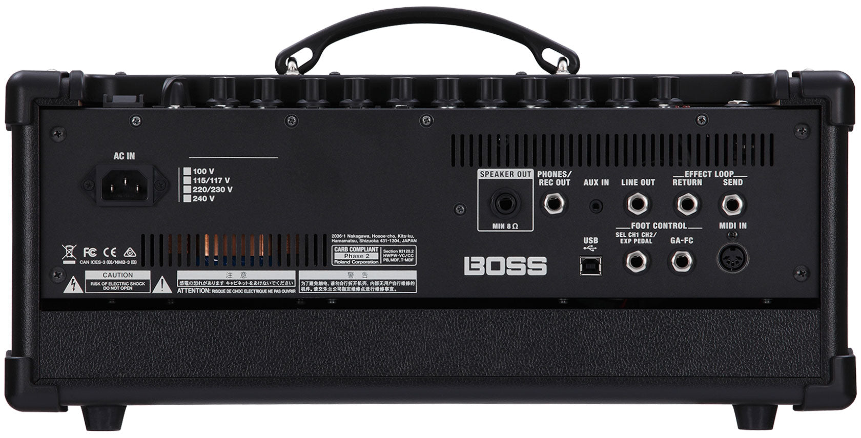 BOSS Katana-Head Guitar Amplifier (Version 2) 結他擴音器— Tom Lee 