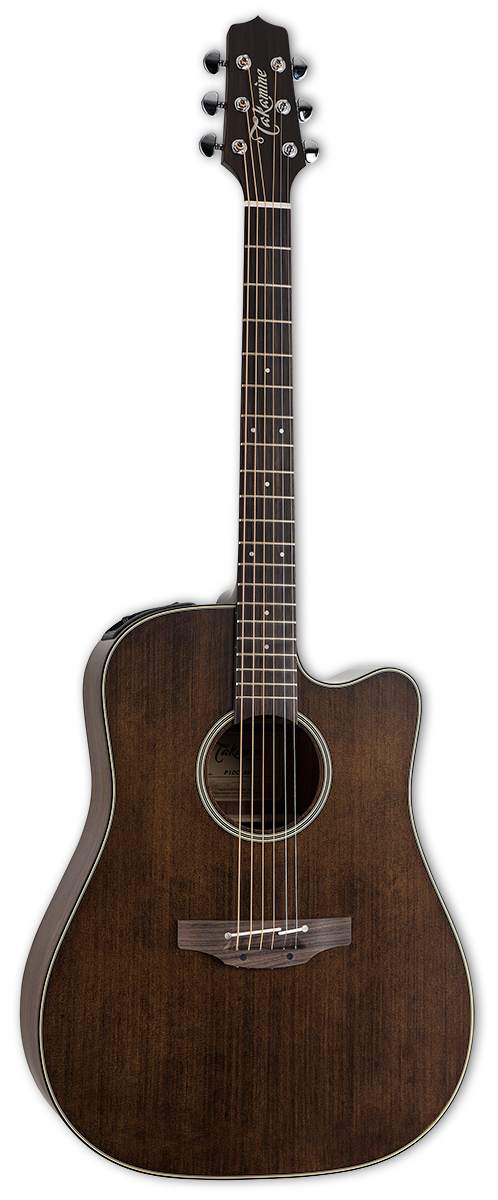 Takamine Pro Series P1DC SM (Satin Molasses) Electric Acoustic Guitar 電木結他