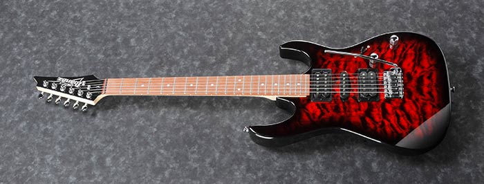 IBANEZ GIO Series GRX70QA Electric Guitar (TRB : Transparent Red 