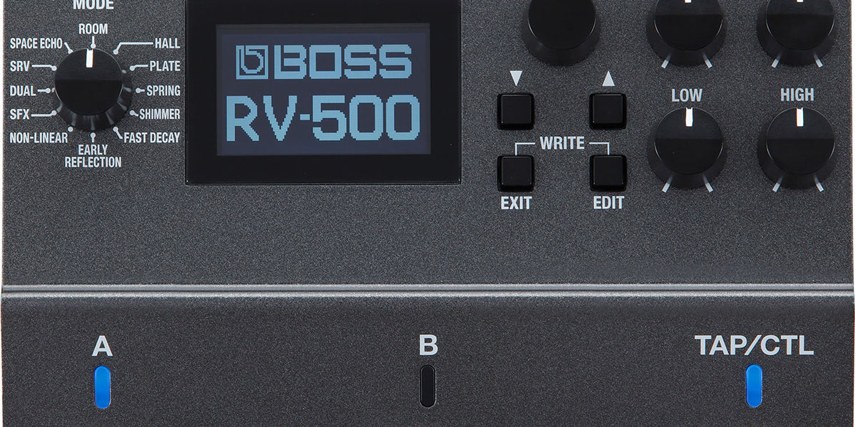 BOSS RV-500 Reverb 結他效果器— Tom Lee Music
