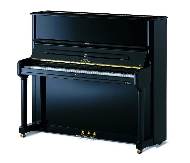 CARL SAUTER Upright Piano MASTER CLASS Ebony Polished